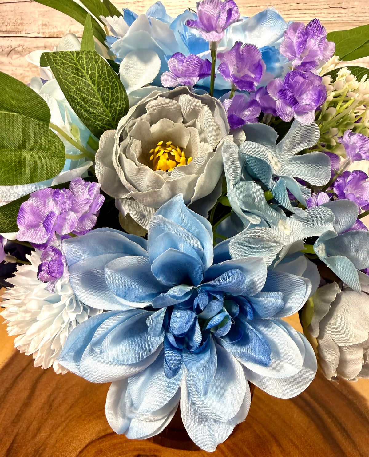 Handmade Artificial Floral Arrangement – Rustic Fall & Everyday Home Decor