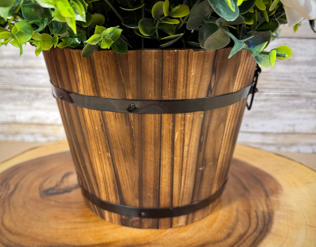 Large Handmade Artificial Floral Arrangement – Statement Home Decor