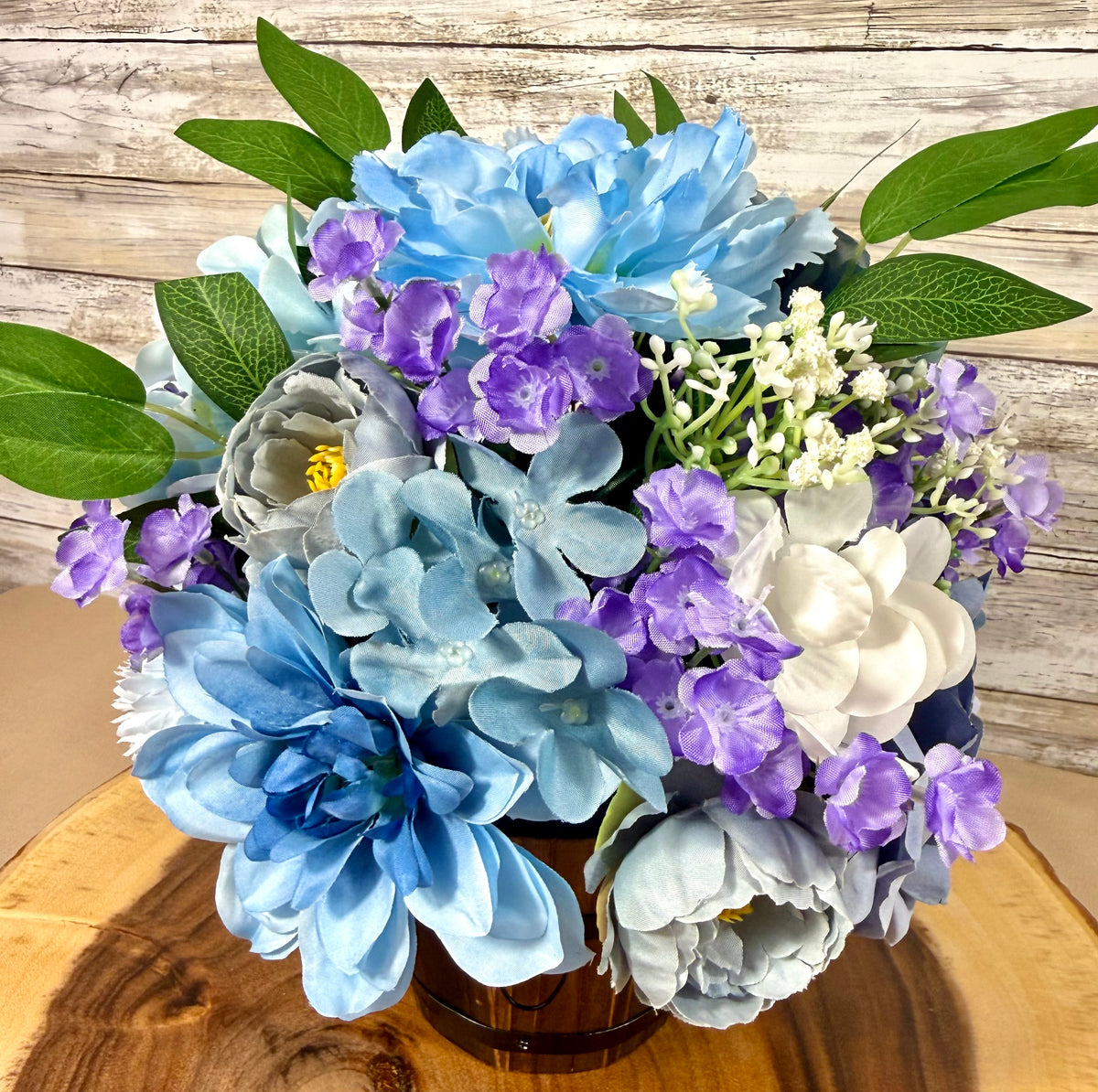 Handmade Artificial Floral Arrangement – Rustic Fall & Everyday Home Decor